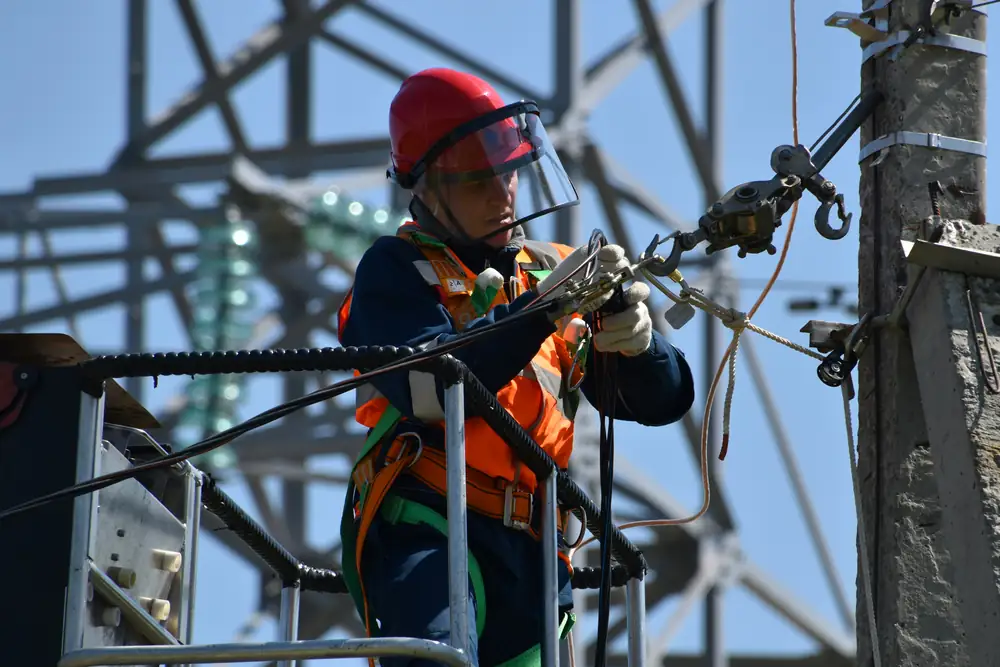 Electrical control panel wiring for commercial installation